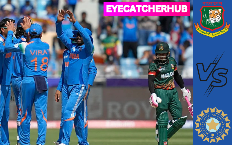 ICC Champions Trophy 2025: India Cruise to 6-Wicket Victory Over Bangladesh