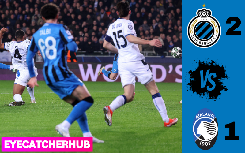 Nilsson’s Late Penalty Seals Club Brugge’s 2-1 Victory Over Atalanta