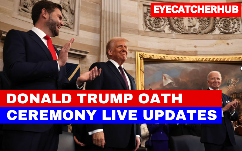 Donald Trump Oath Ceremony LIVE Updates