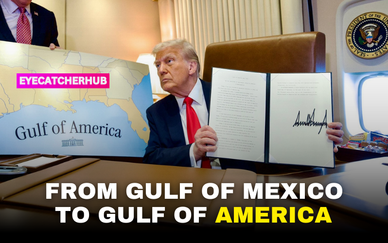 From Gulf Of Mexico To Gulf Of America